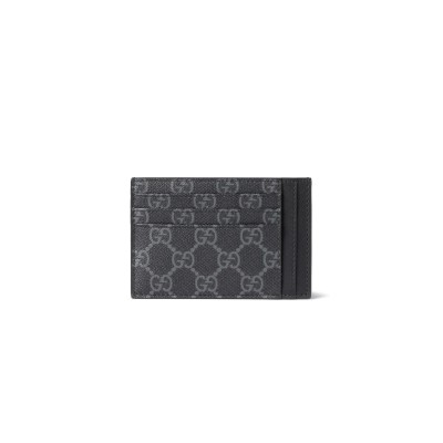 GUCCI GG EMBLEM CARD CASE 821208 (12*8cm)